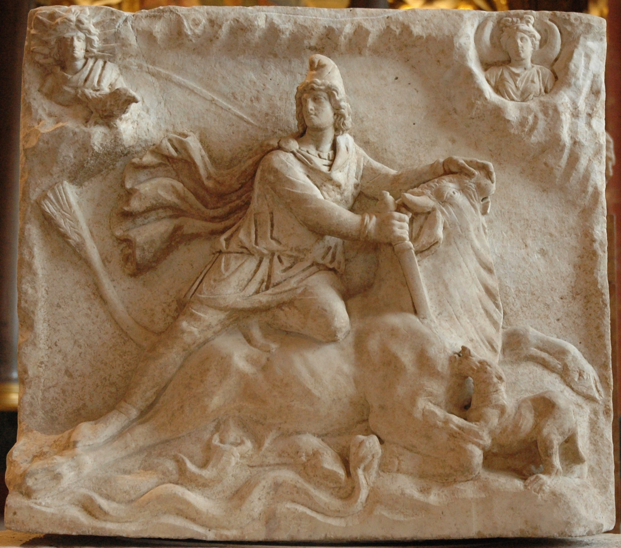 bas relief de Mithra