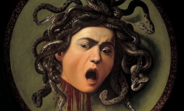 Tête de Medusa horrifiée